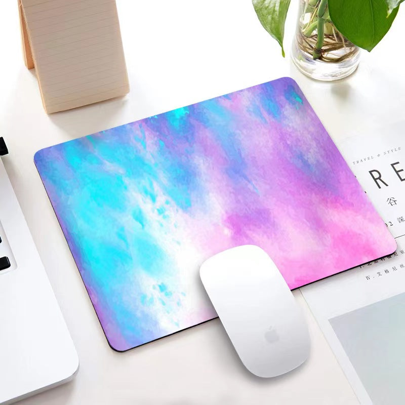 LANGTU Mixing Colors Fusion Themed Gaming Glass Mouse Pad