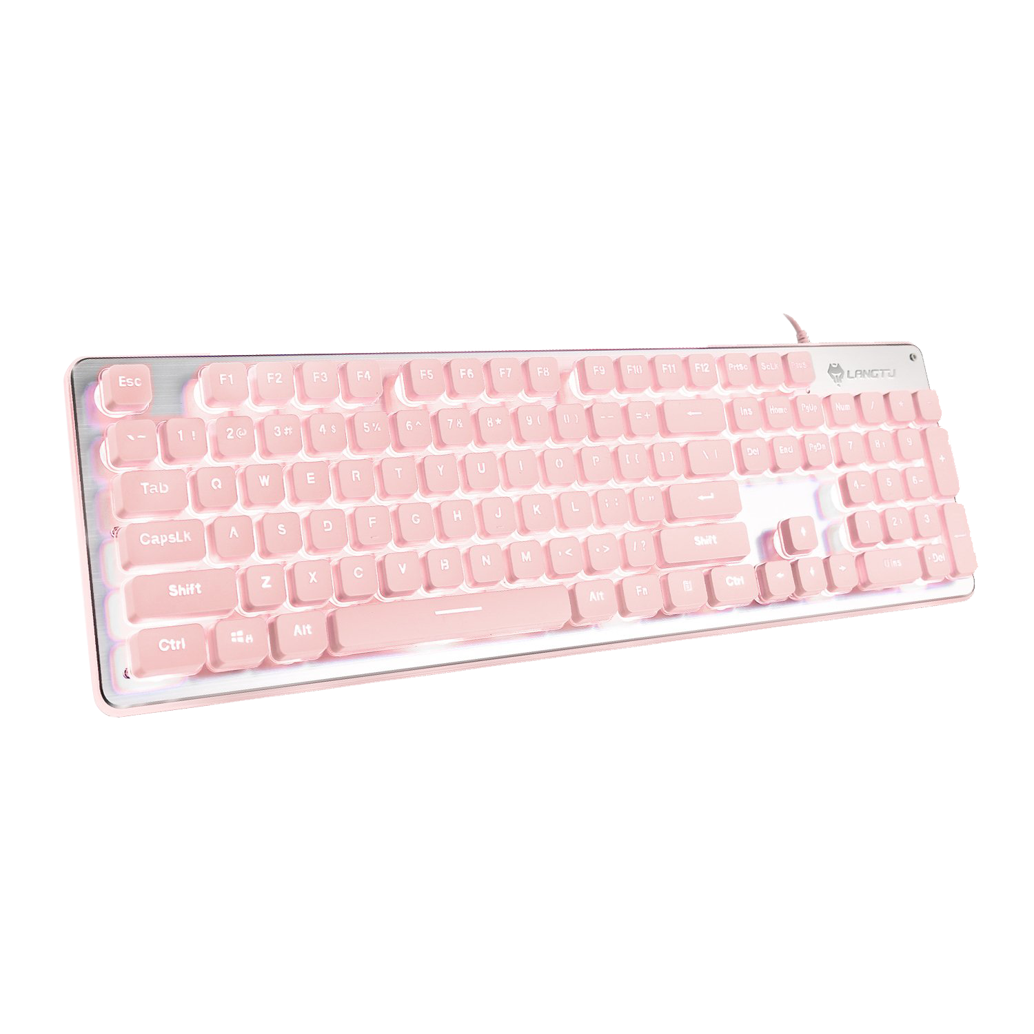 LANGTU L1 full metal panel membrane keyboard