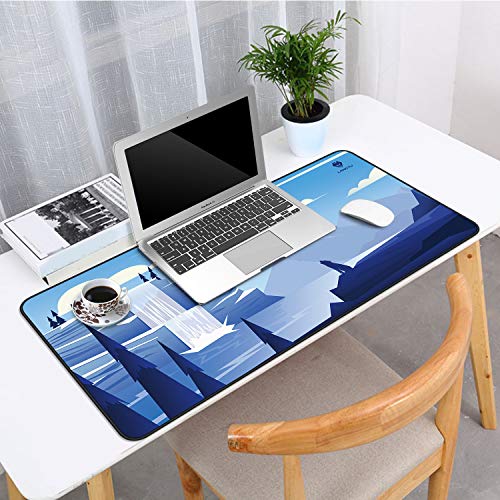 LANGTU Extended Mouse Pad ft. Glacier - Langtu Store