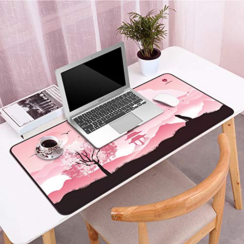 LANGTU Extended Mouse Pad ft. Cherry Blossoms - LANGTU Store