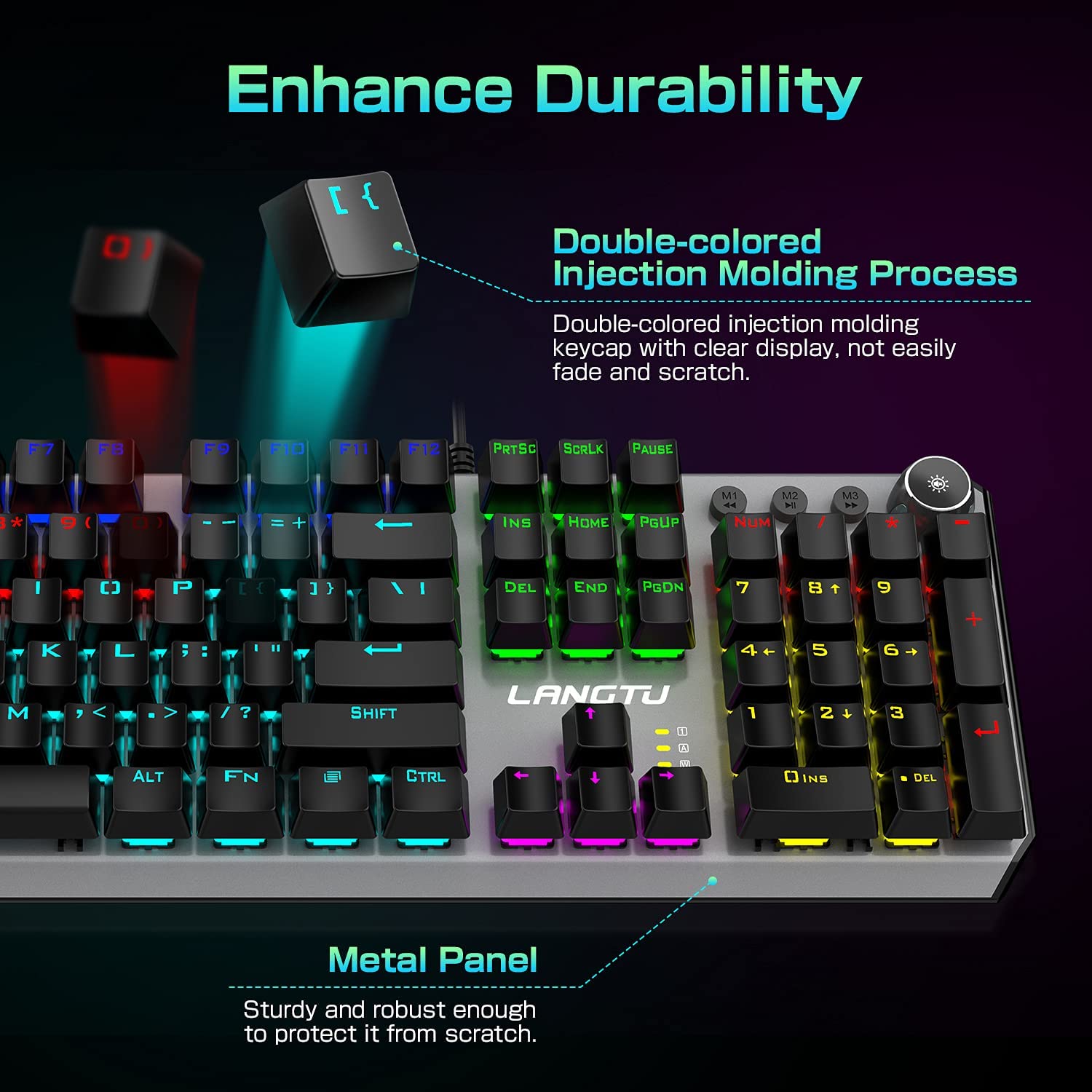 LANGTU K003 RGB Gaming mechanical keyboard