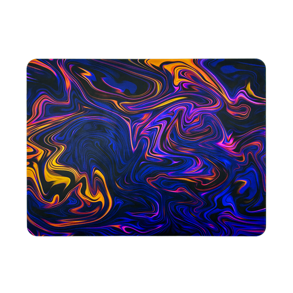 LANGTU Mixing Colors Fusion Themed Gaming Glass Mouse Pad