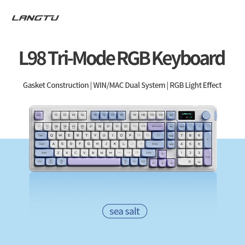 LANGTU L98 RGB TRI-MODE MECHANICAL GAMING KEYBOARD