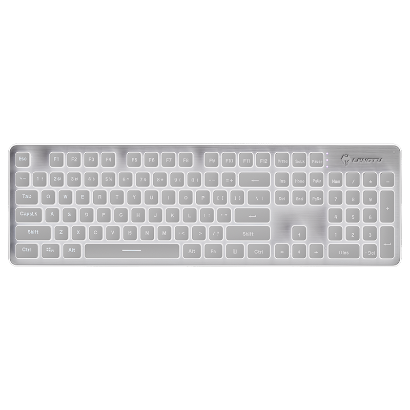 LANGTU L1 full metal panel membrane keyboard