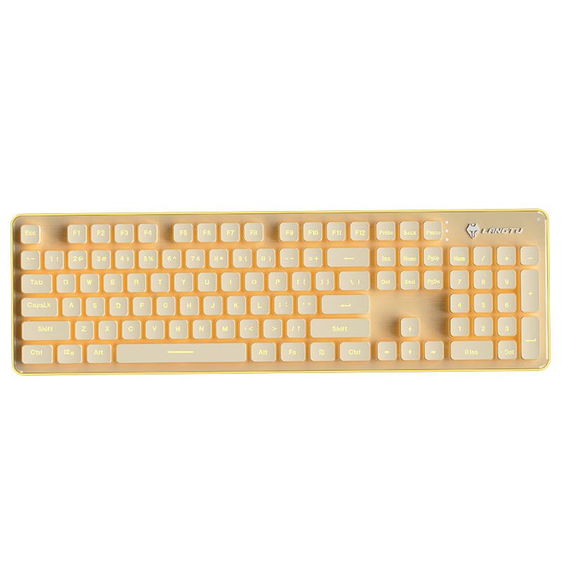 LANGTU L1 full metal panel membrane keyboard