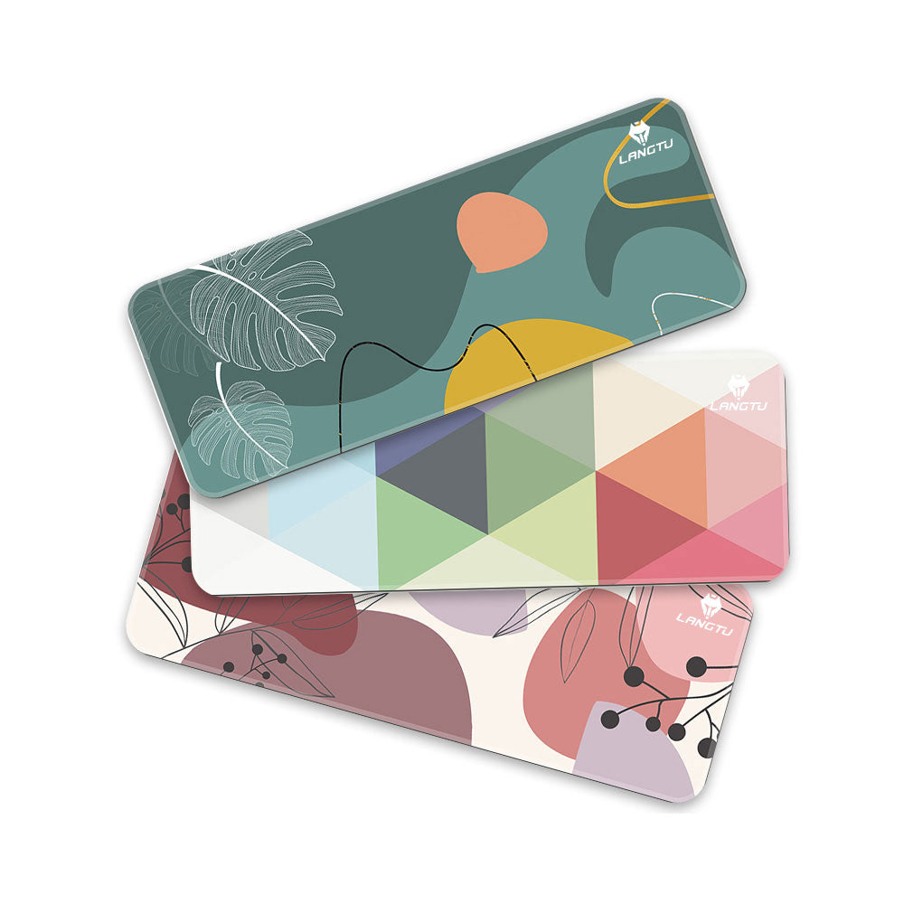 LANGTU Morandi Themed Extended Non-Slip XXXL Mouse Pad