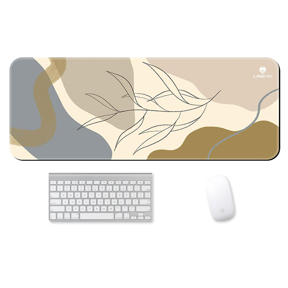 LANGTU Morandi Themed Extended Non-Slip XXXL Mouse Pad