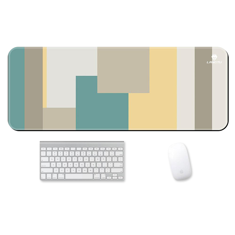 LANGTU Mixing Colors Morandi Themed SMOOTH SURFACE Gaming Mouse Pad