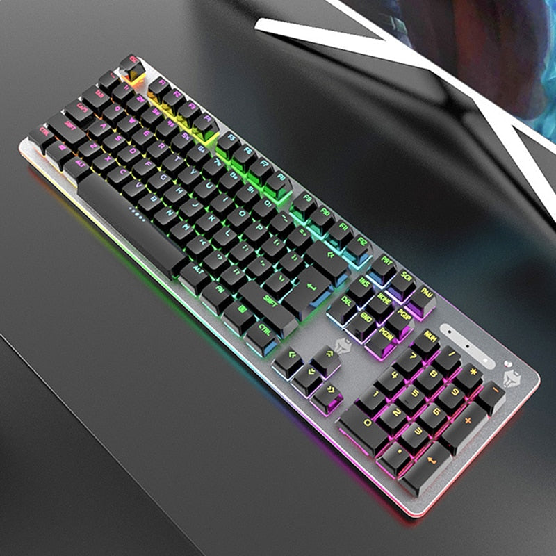 LANGTU G900 Supreme Rainbow Backlit Mechanical Keyboard MY Green - LANGTU Store