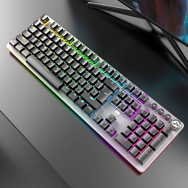 LANGTU G900 Supreme Rainbow Backlit Mechanical Keyboard MY Green - LANGTU Store