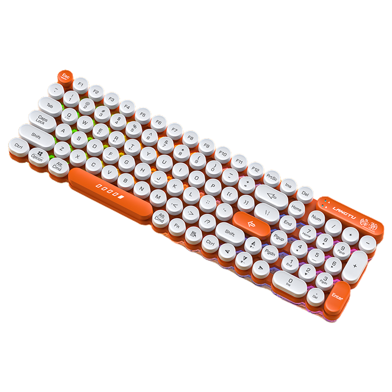 LANGTU OG102 RGB Tri-mode Hollow Keyboard and Mouse Set