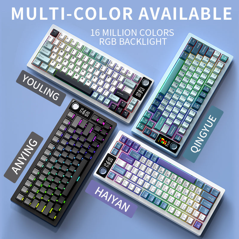 LANGTU LT75 RGB Tri-Mode Gaming Mechnical Keyboard