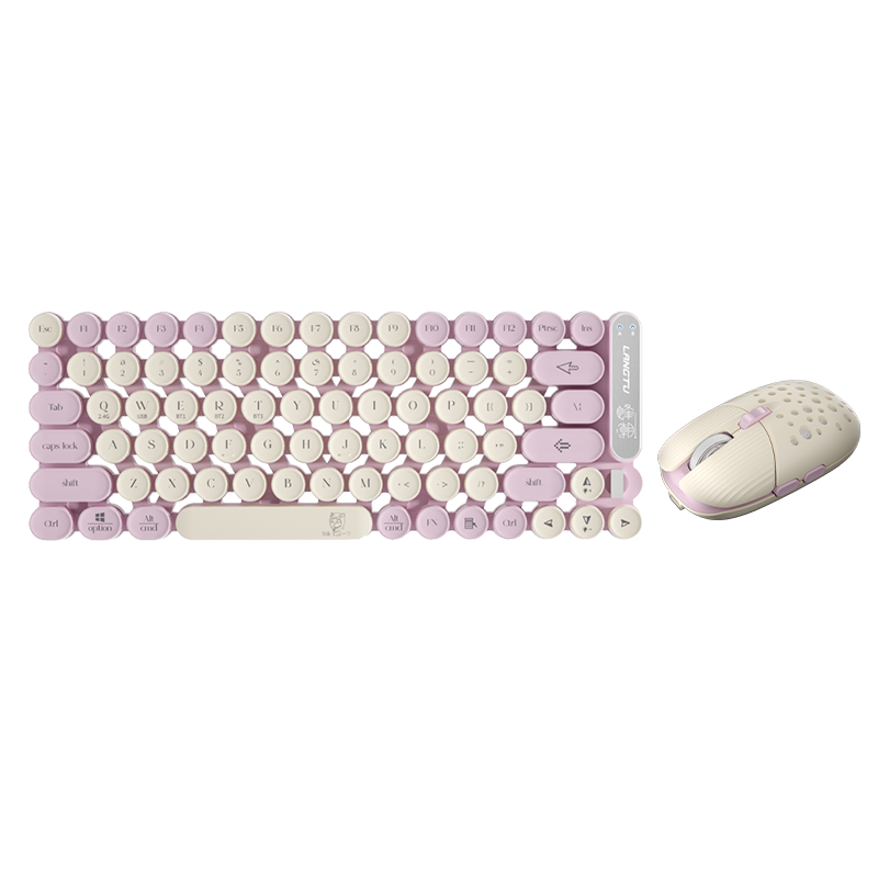 LANGTU OG102 RGB Tri-mode Hollow Keyboard and Mouse Set